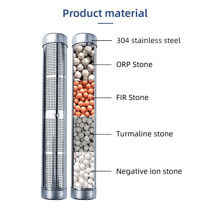 Alkaline Water Stick Stainless Steel Ph Alkalizer Ionizer Water Purifier Filter Naturally Increases Ph Levels Decreases Orp