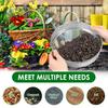 4Pcs Soil Sieves Mesh Set Round Stainless Steel Garden Soil Stone Filtration Kitchen Flour Powder Filter Screen Soil Strainer