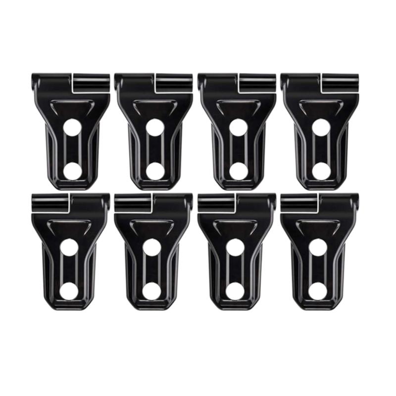 

Door Hinge Protective Cover Trim for 4 Door Car Upper Door Hinge Front Door Left Right Side Hinge Protector чёрный
