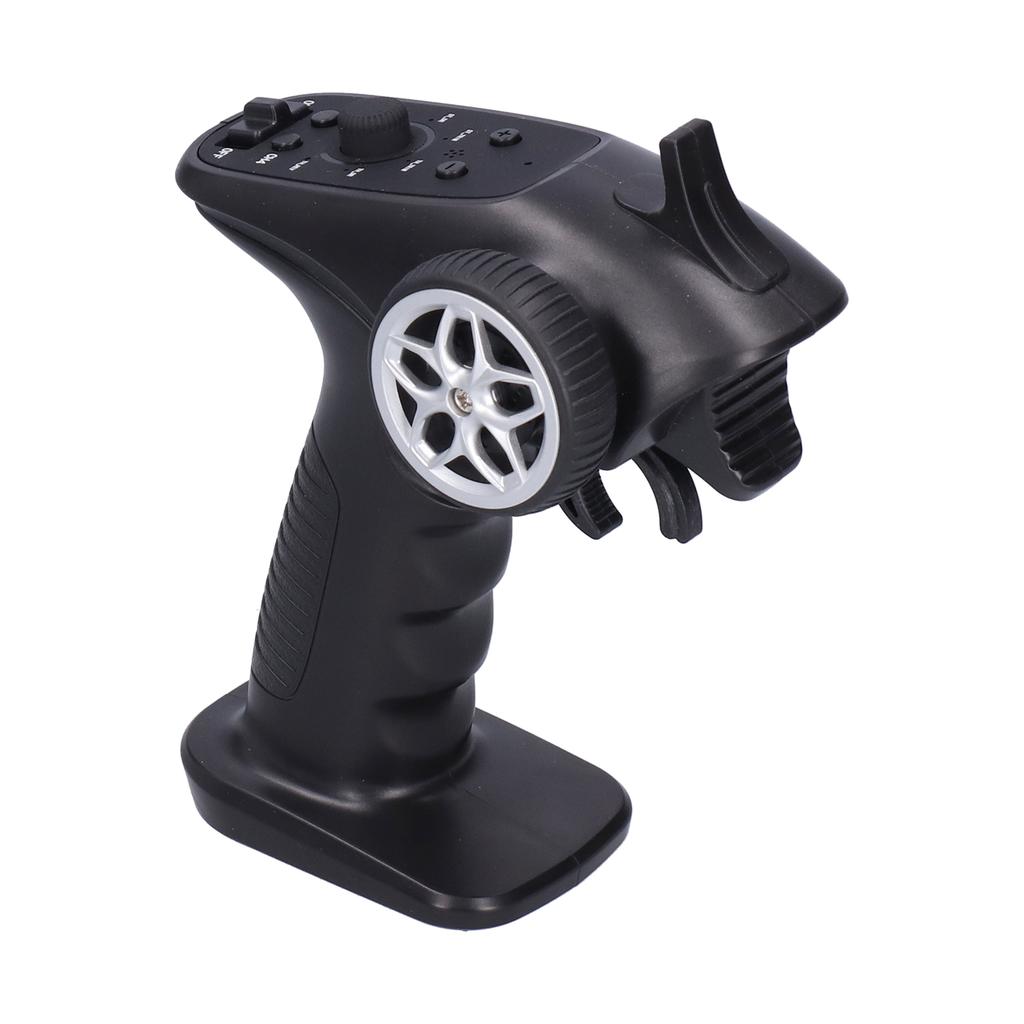 2,4 GHz Fernbedienung Digitaler Sender Empfänger für 1/8 1/10 1/16 1/32 RC Auto BootSchwarz