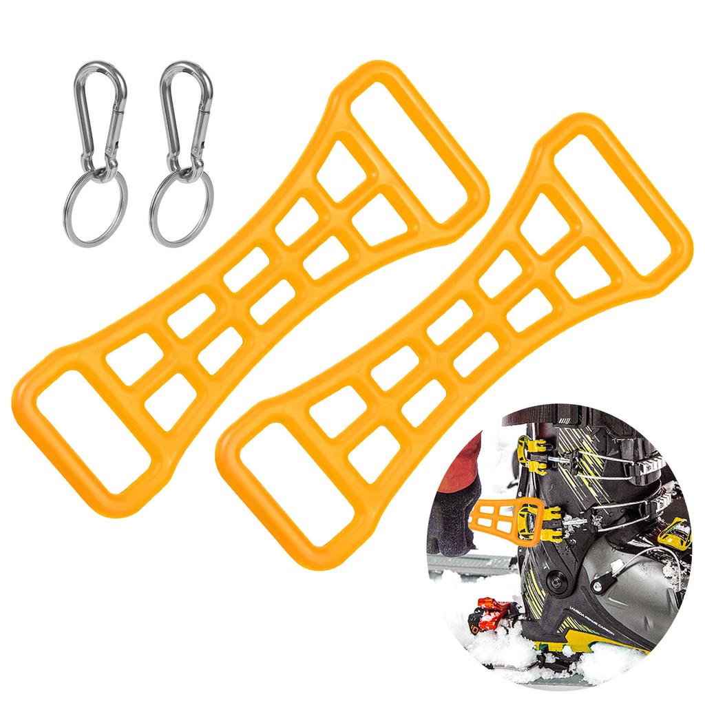Kasyat Ski Boot Carriers Straps Snowboard Boot Carrier Strap Ski Boot Buckle Lever Tool Multipurpose Tightening Assist Tools