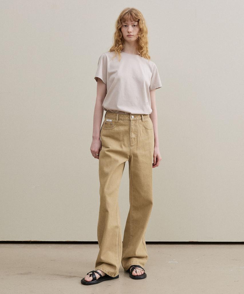 ARTID Straight Denim Pants_Beige