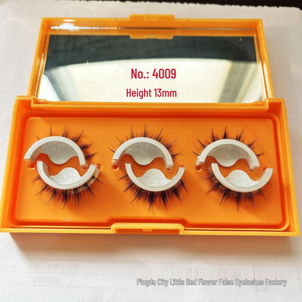 Self-Adhesive Reusable Lazy Eyelashes - Natural Thick False Eyelashes Strip