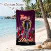 Archie Comics Custom Name Printed Beach Towel Personalized Soft Towel For Swimming Beach Travel