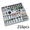 Multi-function Electric Grinding 216pcs/Set Drill Grinder Tool Accessories for Milling Polishing