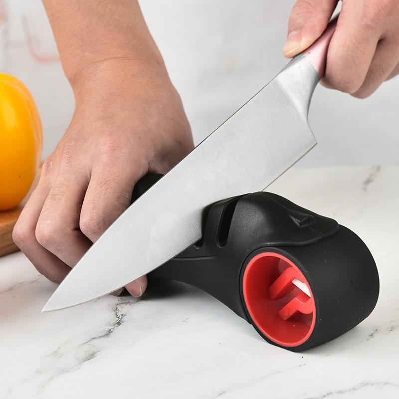 Knife Sharpener New Multifunctional Scissors Sharpening Artifact Manual Tungsten Steel Sharpening Tool Household Quick Knife Sharpener