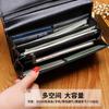 Cowhide Wallet Women's Long Multi-function Clutch Bag Large Capacity Multi-card Position Simple Light Luxury Wallet Change Bag