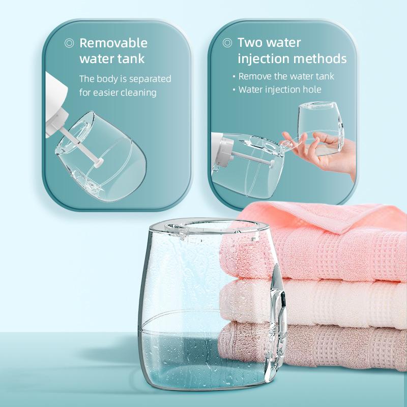 Electric Tooth Flusher, Water Floss, Portable Tooth Cleaner, Oral Cleaner, Household Tooth Cleaner.