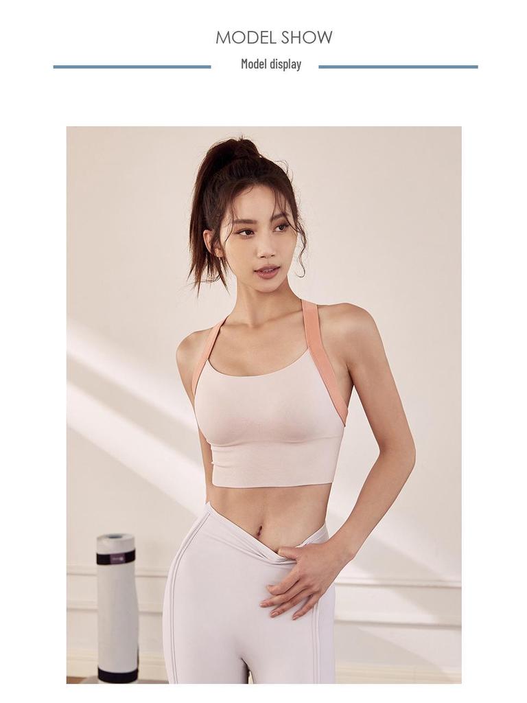 Women's Shockproof High-Intensity Sports Bra - Supportive Yoga & Running Vest