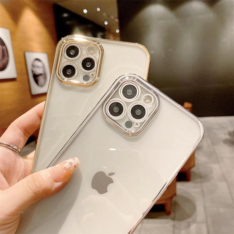 Xingyao Electroplating Solid Color Iphone17 Is Suitable for Apple 15Promax Mobile Phone Case 14Pro Anti-drop Acrylic Hard.