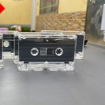 1/5Pcs 90 Minutes Normal Positio Recording Blank Cassette Tape Storage Case Plastic Transparent 90 Box
