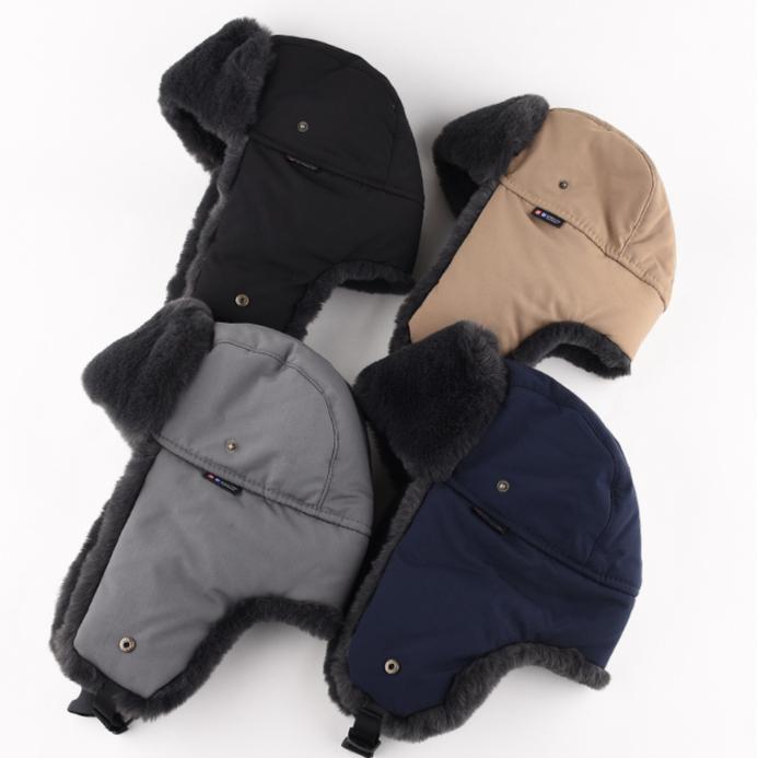 Women's New Winter Waterproof Lei Feng Hat, Fleece Thickened Warm Outdoor Cold-proof Ski Ear Cap