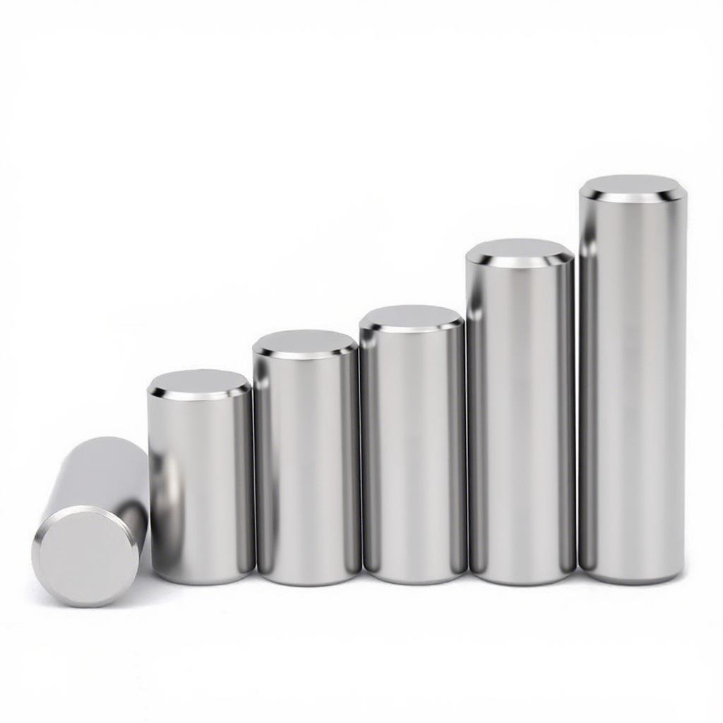 304 Stainless Steel High Precision Cylindrical Pin m6 GB119.1 Solid Locating Pin M2-M8