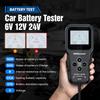 Car Battery Tester 6V-24V 3-in-1 Load Tester for 100-2000 CCA Automotive Battery & Alternator Test