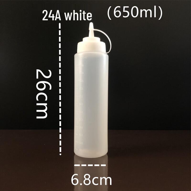Food-Grade PE Squeeze Dispenser Bottle 650ml