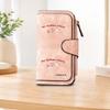 MY TUMMY HURTS Bear Long Zipper Wallet Large Capacity Card Holder Unisex Clutch Bag Fashionable Zipper Coin Purse Suitable For Daily Commute Travel