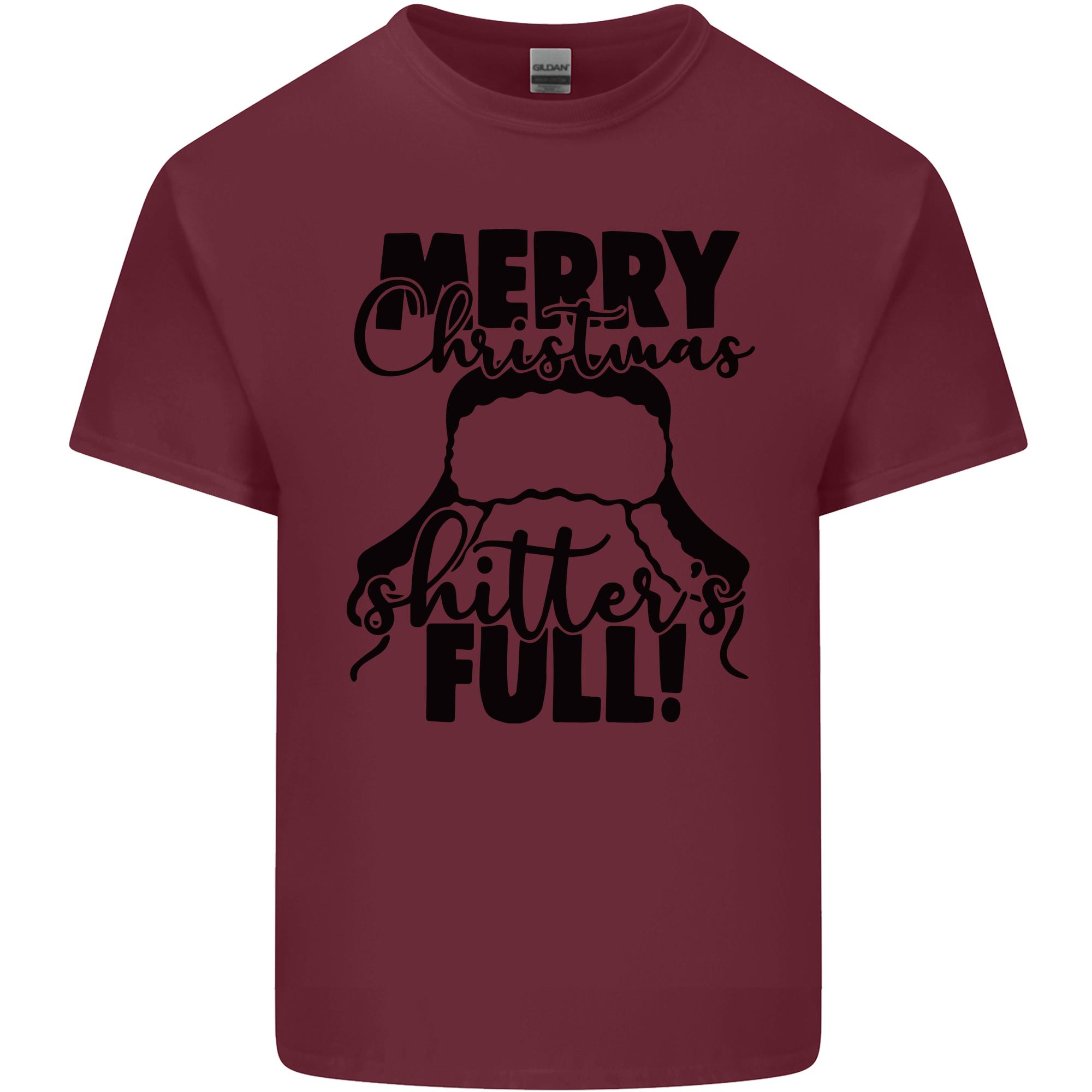 Christmas Movie Shitters Full Funny Rude Unisexs Light Cotton TShirt S