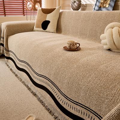 Light Luxury High-end Sofa Cover Chenier Four Seasons Universal 2025 New Sofa Towel Sofa Blanket Sofa Cover