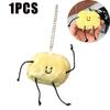 Cute Little Butter Doll Plush Toy Keyrings Fashion Creative Backpack Pendant Soft Stuffed Butter Doll Kawaii Kids Birthday Gifts