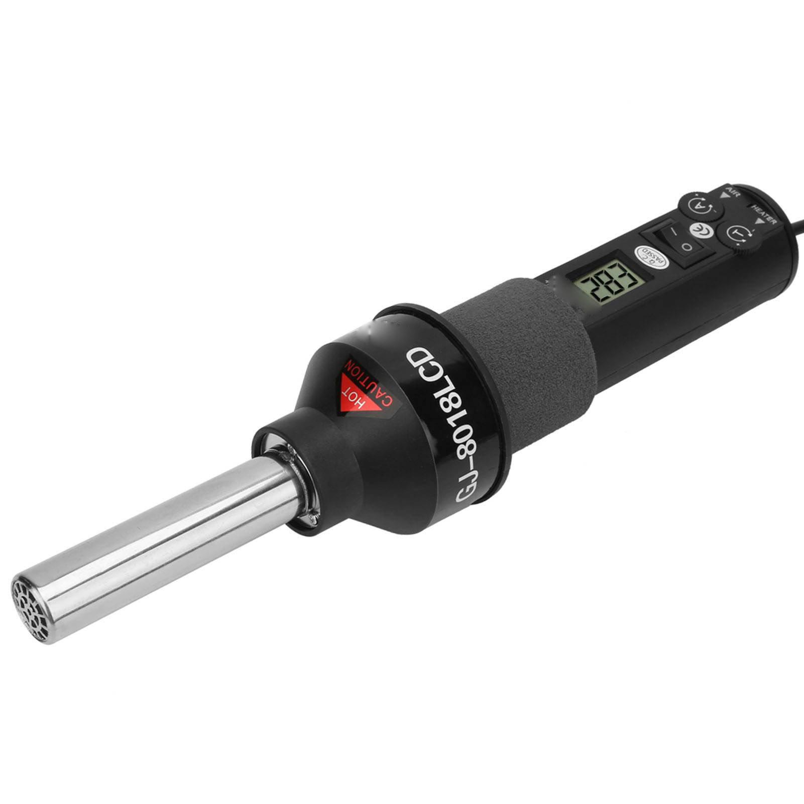 

Portable Hot Handheld 450W LCD Electronics Soldering Desoldering Digital Heat Temperature Control GJ8018LCD