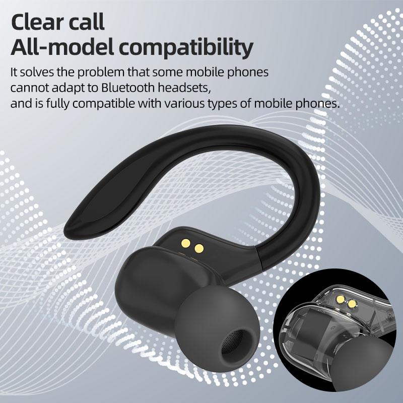 Original SP16 Sports Wireless Earphones Over Ear Buds with Earhooks Ture Wireless Running in-Ear Headphones With Mic