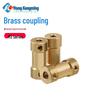 Brass Shaft Coupling Connector for Transmission (2-5mm)