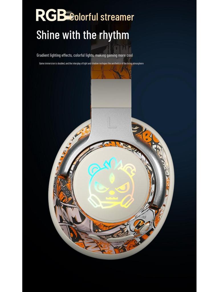 2026 Trendiges Bluetooth Over-Ear Kabelloses Gaming-Headset - Neues Heißverkaufendes E-Sport-Design.