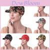 Vintage Floral Bucket Hat With Breathable Polyester For Casual Summer Wear