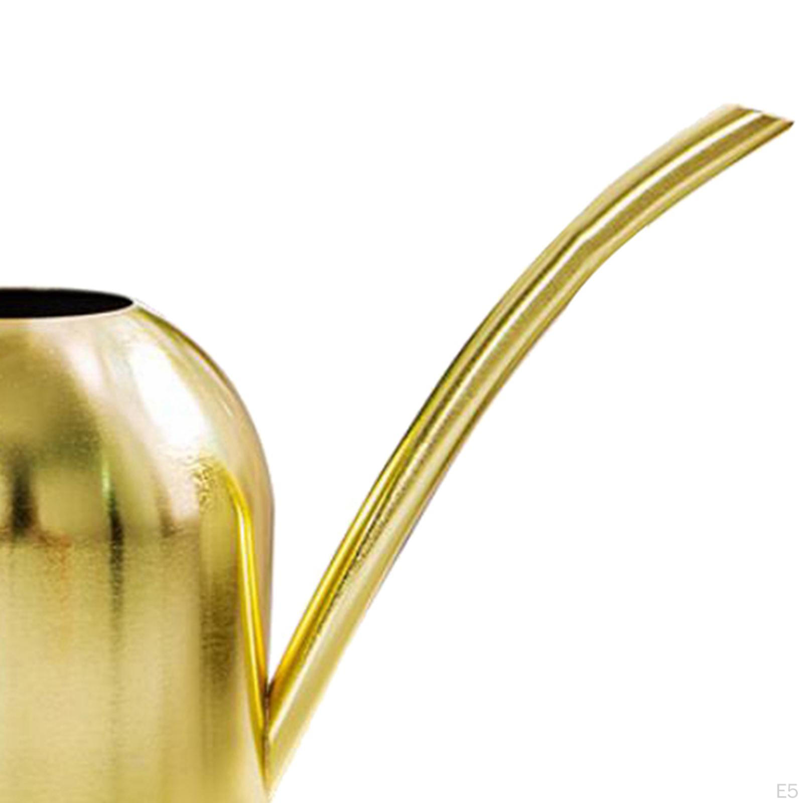 1000 мл лейка из нержавеющей стали комнатные растения длинный рот цветок бонсай — фото 6