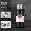 316 Stainless Steel Inner Tank Vacuum All-Steel Thermos Pot for Men, Portable Large-Capacity Thermos Cup for Outdoor Travel and Mountaineering