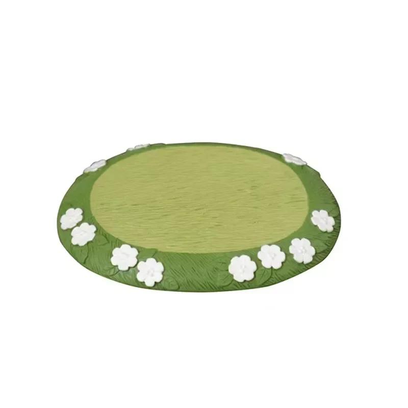 Spring Garden Farm Series Zakka Figurine Decoration Japanese Photo Props Miniature Resin Gift INS Cat Collection Small Ornaments