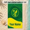 Beach TowelNorwich City Custom Name Text Personalized Soft Towel for Beach Pool Indoor Home Decor Gift