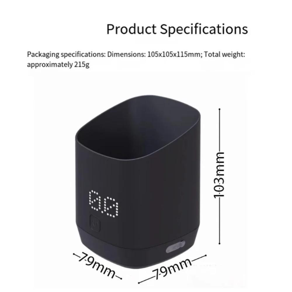 Intelligent and lightweight electronic coffee weighing cup, LED display screen, rechargeable coffee quantitative cup