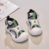 Kids Sports Sandals Mesh Breathable Boys Girls Beach Shoes Toes Capped Soft Sole 2025 Summer New Children Casual Shoes Non-slip