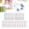 Bead Pendant Mold Bracelet DIY Craft Resin Silicone Casting Mould Jewelry Making