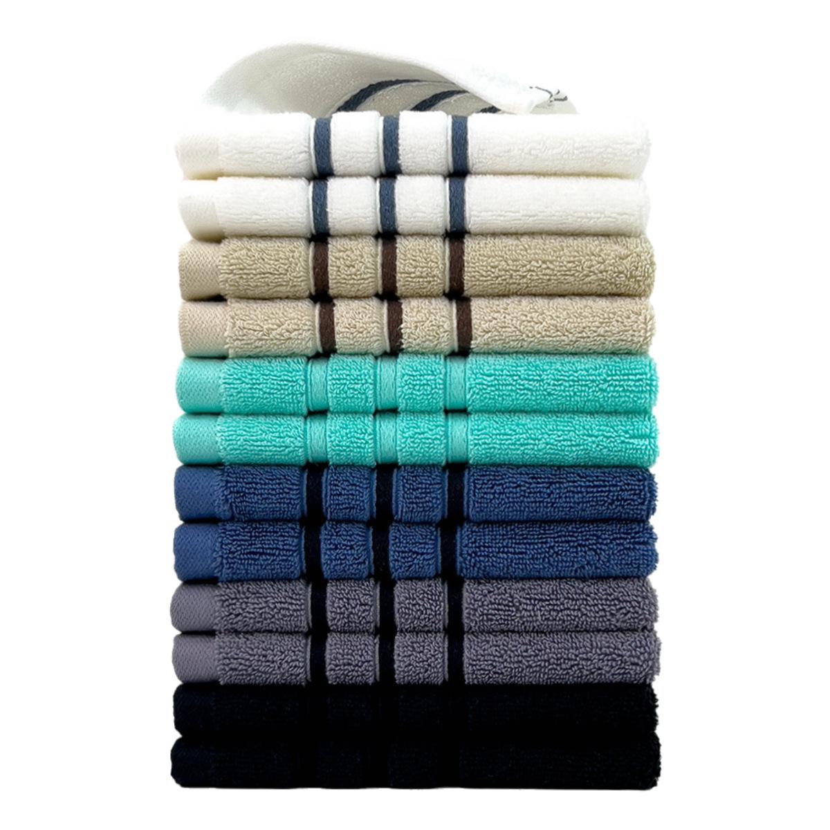 

12 шт. хлопковых квадратных полотенец, хлопковое маленькое домашнее полотенце, утолщенное мягкое ПОЛОТЕНЦЕ, теплое и удобное для дома, предметы первой необходимости, искусно сотканные полотенца 34*34CM