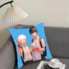 TThe SummerR Hikaru Died Anime Cushion Cover Pillowcase Ultra Soft Skin Friendly Fabric Cloud Like Comfort Concealed Zipper