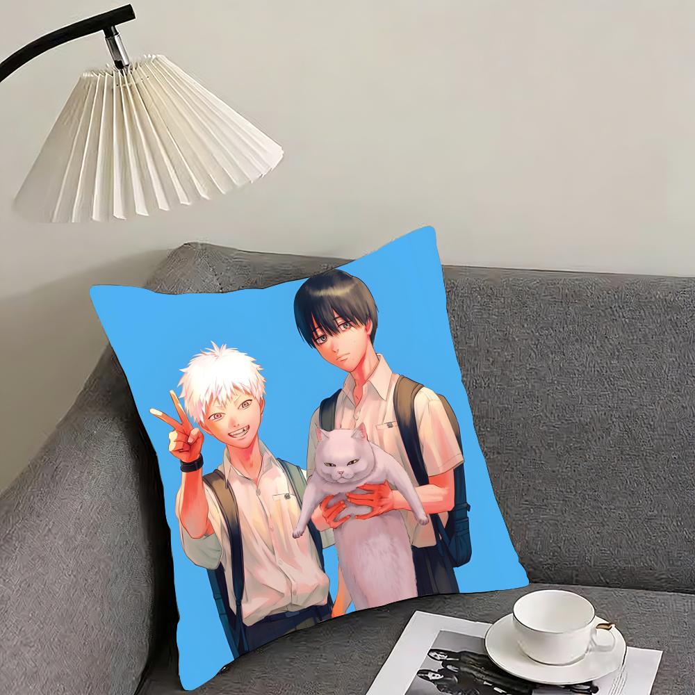 TThe SummerR Hikaru Died Anime Cushion Cover Pillowcase Ultra Soft Skin Friendly Fabric Cloud Like Comfort Concealed Zipper