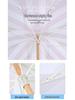 European Style Rotatable Patio Umbrella with Tassel Edge - Wooden Pole and Sunshade for Garden, Beach, Pool, and Terrace
