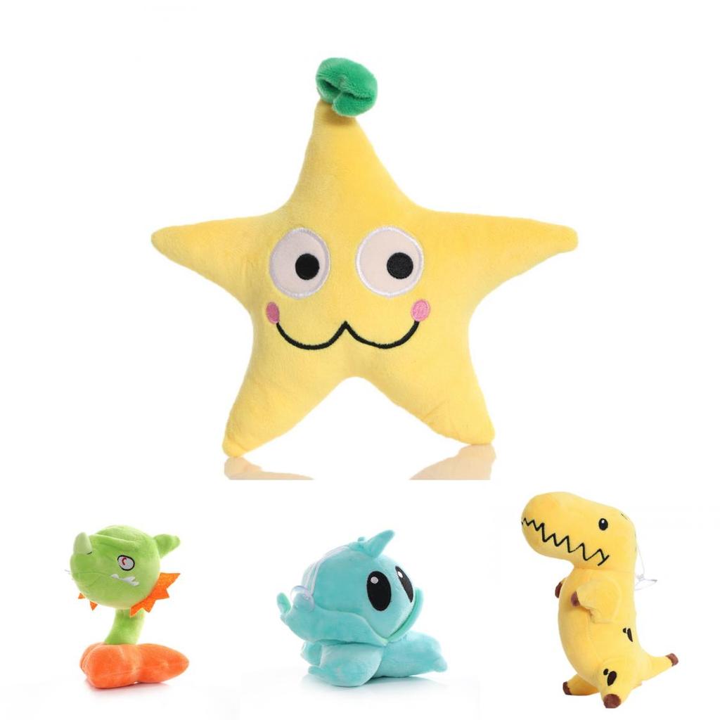 Soft Short Plush Stuffed Plant Doll Kids Toy Cactus Garlic Cabbage Corn Sunflower Cherry