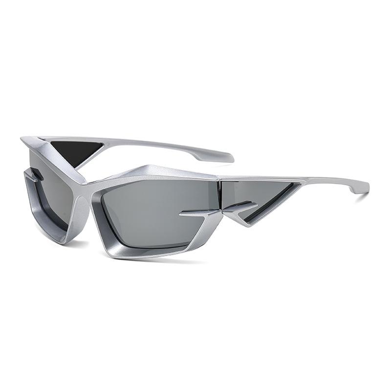 Futuristic European-American Tech Style Sunglasses for Men and Women
