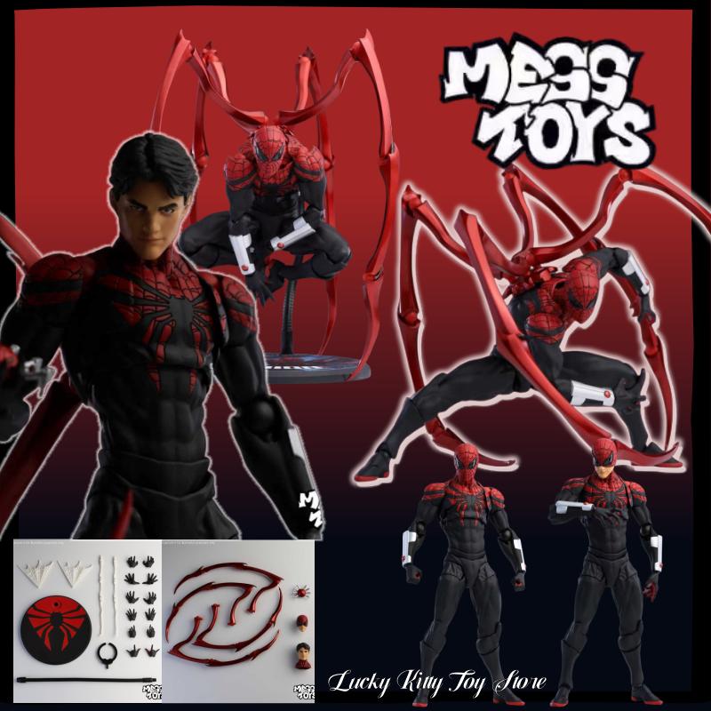 

New-Hot Mess Toys Superior Spider Man Doctor Octopus Peter Parker Messtoys Spiderman Neighbor Anime Action Figure Gifts Toys