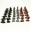 100Pcs Mini Classic Military Soldiers Figures Models Playset Desk Decor Toddler