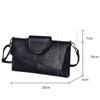 Stylish PU Synthetic Leather Women's Shoulder Crossbody Bag Casual Dinner Wedding Alligator Pattern Flap Handbag Purse