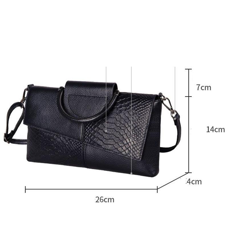 Stylish PU Synthetic Leather Women's Shoulder Crossbody Bag Casual Dinner Wedding Alligator Pattern Flap Handbag Purse