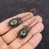 Copper Ruby Zoisite Earring Copper Wire Wrapped Earrings Designer Earring Original Gemstone Jewelry Handmade Earring Copper Jewelry For Gift