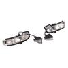 1 Pair LED Side Mirror Turn Signal Light 2038201321 Rearview Mirror LED Turn Light Replacement for Benz W463 W211 E320