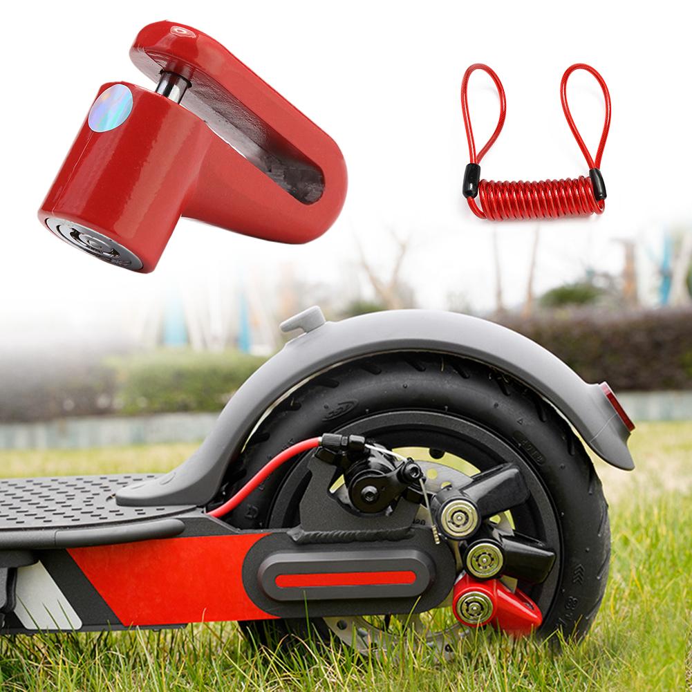 Anti Theft Lock Security Anti Theft Bike Bicycle Disc Brake Lock Theft Protection for M365 Scooter Kickscooter Supplies