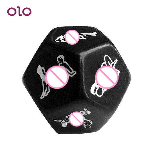 Couple Sharing Sex Toys Adult Lover Honeymoon Sex Toy Rolling Dice Erotic Game Bet Supplies