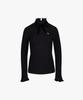 FAIRLIAR GOLF Velvet Ribbon Detachable T-Shirt (Black)